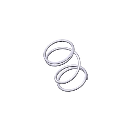 Approved Vendor Compression Spring, O=1.219, L= 1.75, W= .090 G609976215